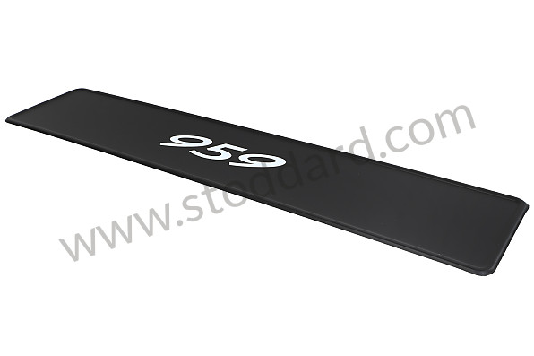 PCG70195900 - DECAL LABEL for Porsche 