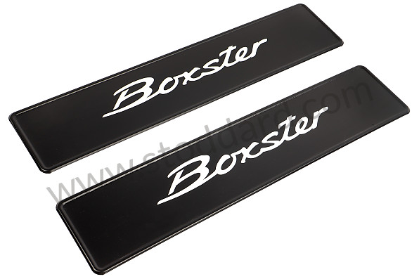 PCG70198600 - DECAL LABEL for Porsche 