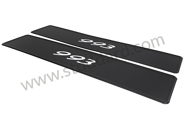 PCG70199300 - DECAL LABEL for Porsche 