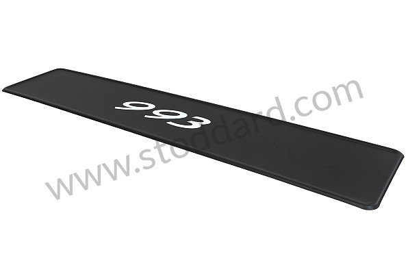 PCG70199300 - DECAL LABEL for Porsche 