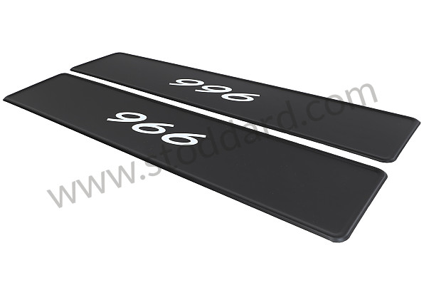 PCG70199600 - DECAL LABEL for Porsche 