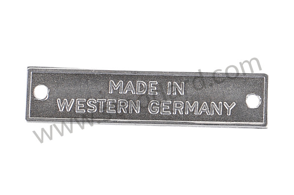 PCG72301200 - BADGE for Porsche 