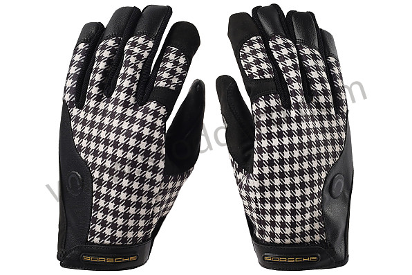 PCG901009A - 911 CLASSIC PEPITA MECHANICAL ASSEMBLY GLOVES WITH MAGNET - SIZE 9/L for Porsche 