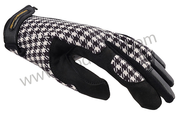 PCG901010A - 911 CLASSIC PEPITA MECHANICAL ASSEMBLY GLOVES WITH MAGNET - SIZE 10/XL for Porsche 