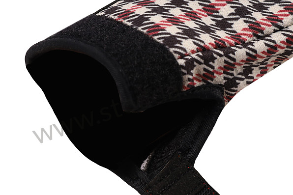 PCG901109A - 911 CLASSIC PEPITA RED MECHANICAL ASSEMBLY GLOVES WITH MAGNET - SIZE 9/L for Porsche 