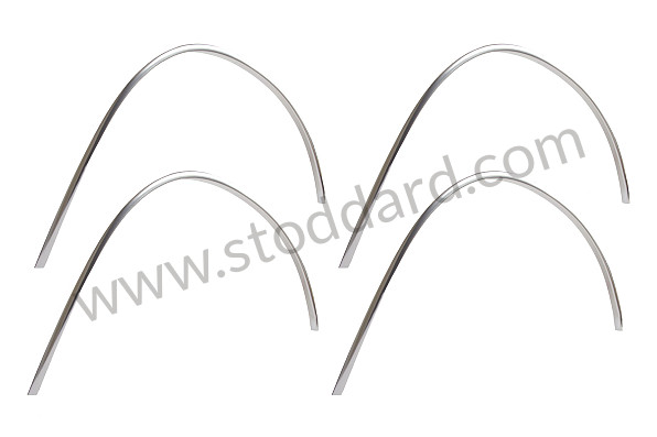 SIC55912551 - Wheel Arch Set 911 912 1965-1973 for Porsche 