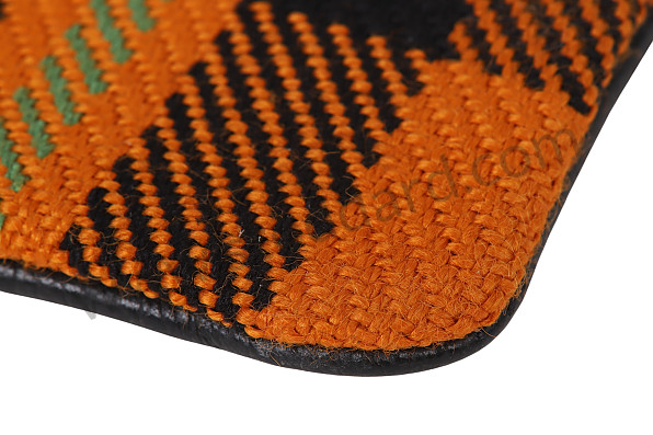 PCG91410010 - Key Case, Orange And Yellow Tartan for Porsche 