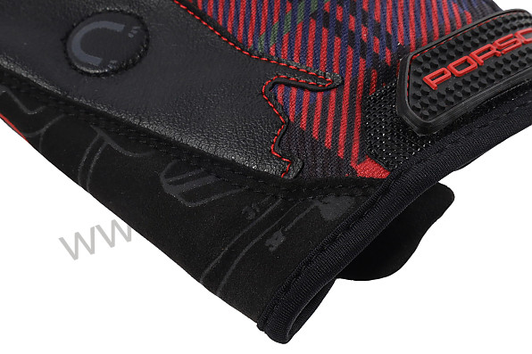 PCG930009A - MECHANICAL ASSEMBLY GLOVES 911 930 TURBO CLASSIC RED TARTAN WITH MAGNET - SIZE 9/L for Porsche 
