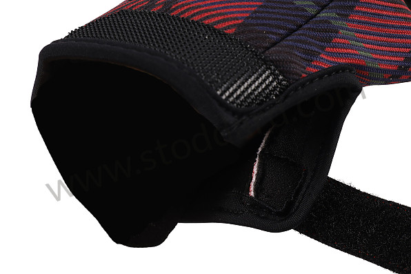 PCG930010A - 911 930 TURBO CLASSIC RED TARTAN MECHANICAL ASSEMBLY GLOVES WITH MAGNET - SIZE 10/XL for Porsche 