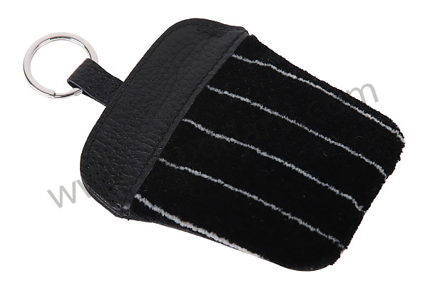 PCG93010010 - Pinstriped Key Pouch With Embossed Porsche Crest for Porsche 