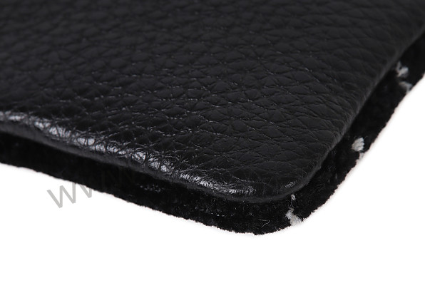 PCG93010010 - Pinstriped Key Pouch With Embossed Porsche Crest for Porsche 