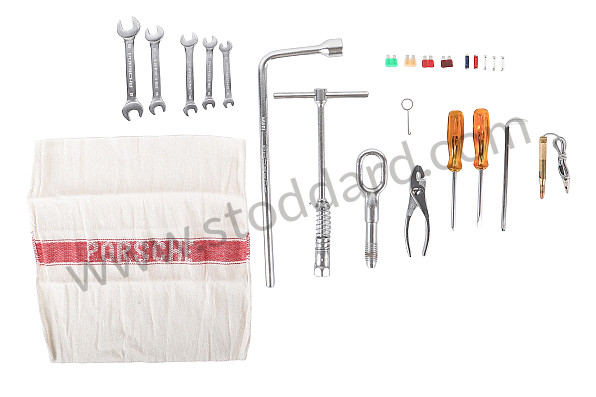 PCG94472110 - tool kit bag for Porsche 