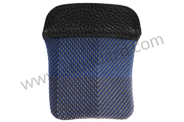 PCG96410010 - KEYRING CASE - BLUE TARTAN for Porsche 
