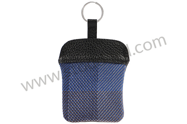 PCG96410010 - KEYRING CASE - BLUE TARTAN for Porsche 