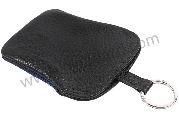 PCG96410010 - KEYRING CASE - BLUE TARTAN for Porsche 