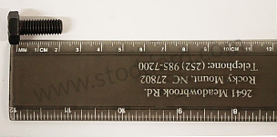 M8 X 20mm Din933 Bolt With 14mm Hex Head. , Black Oxide Finish  (NLA07502701)