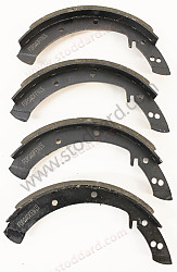 Drum Brake Shoe Set of Four (1 axle). All 356 356A And 356B All New  (NLA35103300)