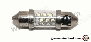6 Volt Led 6v Sv8.5. 36mm. Interior Light Bulb For 356  (NLA63100295)