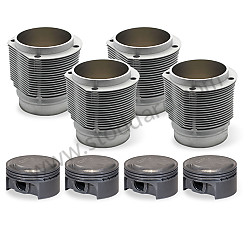 LN 356 912 91mm 1925cc Piston Cylinder Set  57.5-60.5cc Combustion Chambers  (PS91001N)