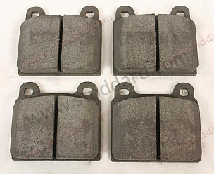 Brake Pad, A-Caliper, Stoddard / Hawk  (SIC351950HP)