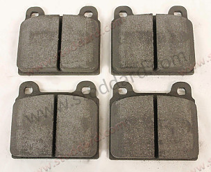 Brake Pad, S-Caliper, Stoddard / Hawk D287  (SIC351951HP)