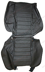 Leather Front Seat Cover, Black, For Sports Seats. For 1967-1973 911  (SIC52120400700)