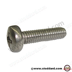 4x16 Screw For Front And Rear Tail Light And Turn Signal Lenses 1969-73 911 And 912.  (SIC63190000)