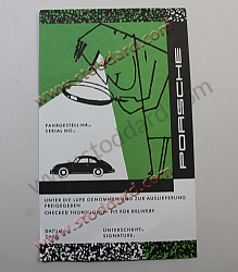Pre Delivery Final Inspection Label For 356  (WKD420230)