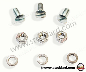 Grab Handle Screw Kit For 356 Coupe And Cabriolet 64455200400  (NLA55200400)