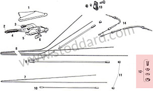 Heater Cable Attaching Kit, 911 912 1965-1986  (SIC21100100)