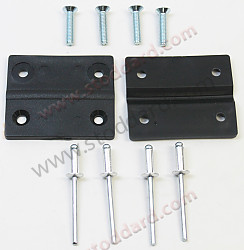 Door Pocket Hinge Kit. 911 912 1969-1973  (SIC55503901)