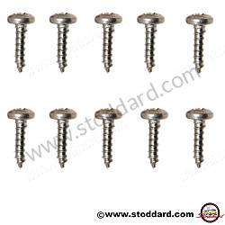 Narrow Rocker Deco Screw Kit. 911 912 1965-1973  (SIC55900100)