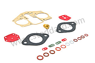 Solex 40pii Single Shaft Carburetor Rebuild Kit. Requires 2x 616-108-901-02 Base Gaskets. - Kit Bundle  (61610890202GW)