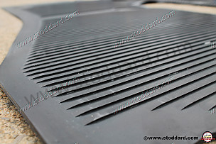 Rubber Front Floor Mat (right Hand Drive) For 356B T6 And 356C Rhd - Kit Bundle  (NLA55110206GW)