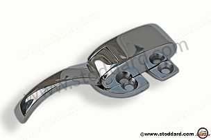 Cabriolet Top Latch Polished Stainless Steel. Concours Correct. Fits 356B 356C Cabriolets and Cabriolet hardtops, 3 required per car. - Kit Bundle  (NLA56189102GW)