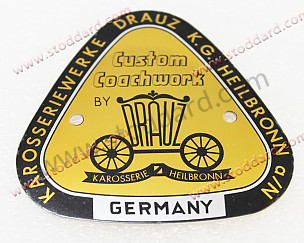 Drauz Badge For 356 - Kit Bundle  (NLA72300710GW)