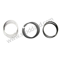 Mahle 102mm 1.5, 1.5, 3mm Nikasil Rings (6cyl)  (SICPR102MS15)