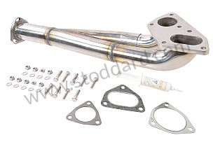 Pre-muffler 911 76-89 scart super sound  (SCA91123)