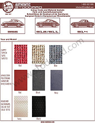 Sample Card, Upholstery Materials  (SIC55100200)