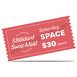 Stoddard Swap Meet - Saturday Space: 102 x 202 + Table - 8 ft x 30 in table (Table provided)  (SWAPSPACETABLESAT26)