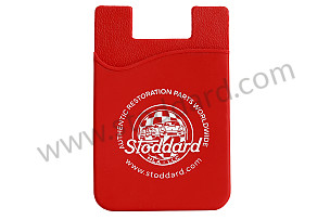 Stoddard Adhesive Phone Card Holder Red - Goodies  (SIC900025690)