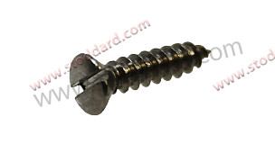 Oval Head Slotted Sheetmetal Screw, 2.9 X 13 Stainless Steel.  (90014000812)