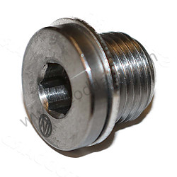Billet Stainless Steel Magnetic Drain Plug Fits 2015-2018 Macan 16x1.5  (106073)