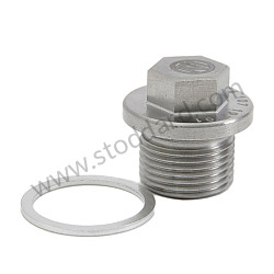 LN Billet Stainless Steel Magnetic Drain Plug for 924 944 968 911 20x1.5  (94410719701LN)