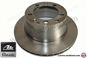 Rear Brake Disc Rotor 944, 8v, Series 2, 1985.5-89 94435204103  (94435204103SIC)