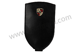 KEY CASE - BLACK LEATHER  (WAP0300400NSLT)