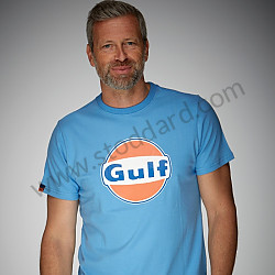 GULF DRY-T COBALT T-SHIRT S MEASUREMENT (99A001001260)