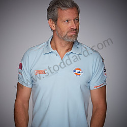 M. DELANEY POLO GULF BLUE 3XL MEASUREMENT (99A001001503)