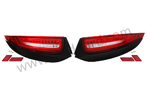 RED AND WHITE LED REAR INDICATOR KIT (PAIR)  (99A001002370)