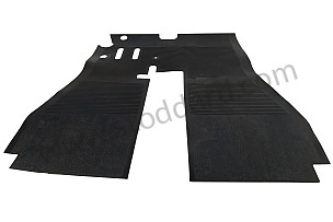 Rubber Front Floor Mat, 356A. Newly Improved Material And Design. Original Mounting (64455110100)